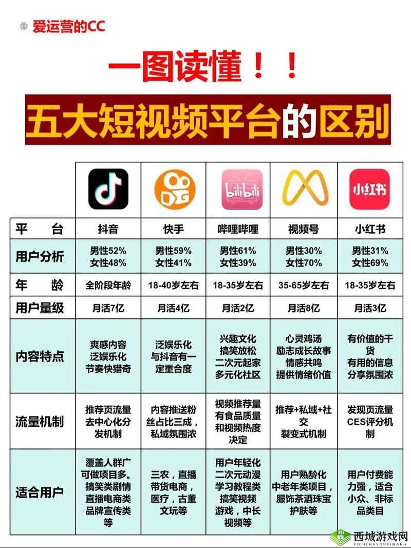 成品人短视频网站有哪些平台详细盘点及介绍