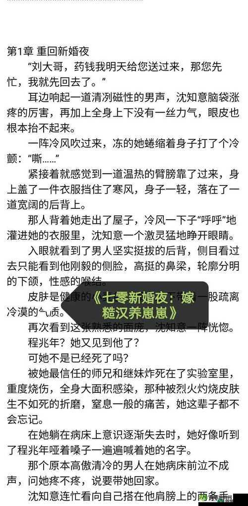 嫁给楼下糙汉后以后免费阅读：开启幸福生活新篇章